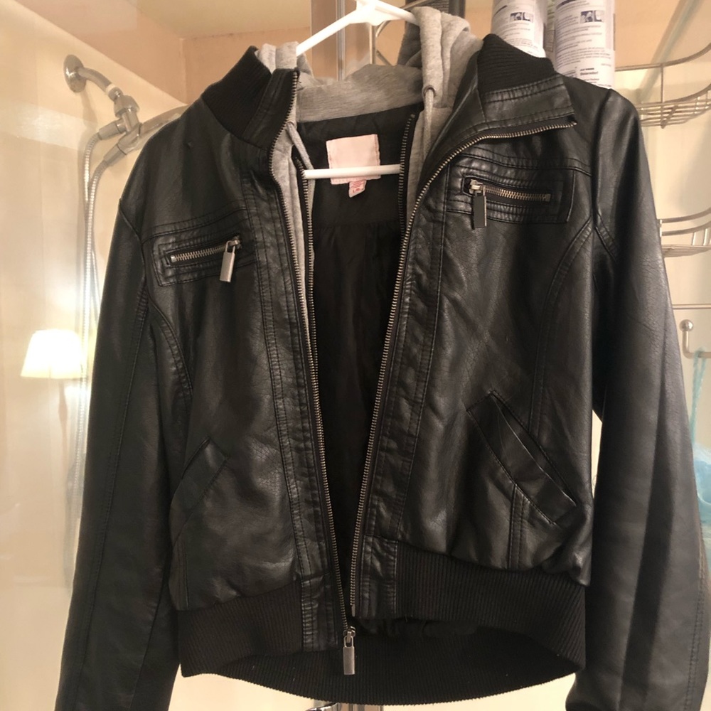 Leather jacket